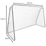 Fotbollsnät till mål 213x150x90 cm – förstärkt & väderbeständigt