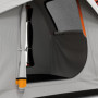 Bil Campingtält med Nätfönster 239 x 210 x 210 cm, Orange + Grå
