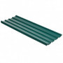Takplåt 12 st 129 x 45 cm 7m² Grön