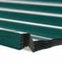Takplåt 12 st 129 x 45 cm 7m² Grön