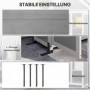 Förvaringsskåp för Trädgård i Granträ med Justerbara Hyllor – 89 x 51 x 182 cm