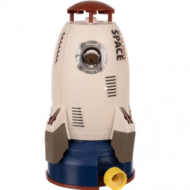 Vattenspridare i form av en raket vattenraket – roterande sprinkler...