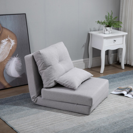 Bäddfåtölj 3-i-1 Golv Design Grå