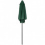 Parasoll Ø196 cm Hopfällbar Grön