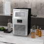 Ismaskin 10 L, 4 kg med Självrengöring och LCD-display – 30 kg/Dag SIiver