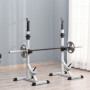 Skivstångsställ/squat rack, par – justerbar höjd 136–176 cm, J-krok...