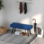 Sittbänk - Sängbänk 100 x 36 x 45 cm Sammet Blå
