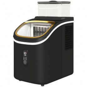 Kompakt Ismaskin med LED-panel och Flexibel Vattenpåfyllning