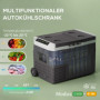 Bärbar Kylbox 30L med LED-pekskärm och Terränghjul