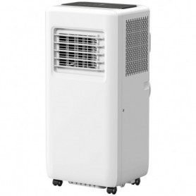 Portabel Luftkonditionering 9000 BTU med Kylning, Avfuktning och Timer