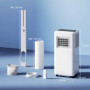 Portabel Luftkonditionering 9000 BTU med Kylning, Avfuktning och Timer