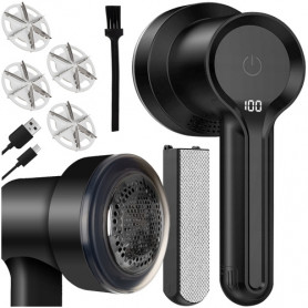 Elektrisk luddrakapparat & textilborste 2-i-1 – trådlös, kraftfull ...