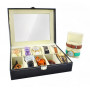 Elegant Box Organizer för 10 Klockor - Klockförvaring