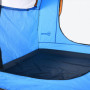 Bil Campingtält med Nätfönster 239 x 210 x 210 cm, Orange + Blå
