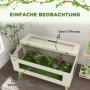 Reptil Låda Terrarium Vivarium 100 x 50 x 60 cm Glasfönster, Trä Ek