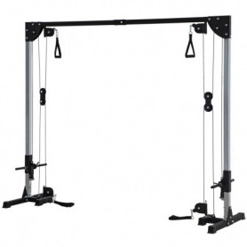 Kryssdrag/kabelcross multigym – 25 mm viktskivor, 50 kg/sida, 245×8...