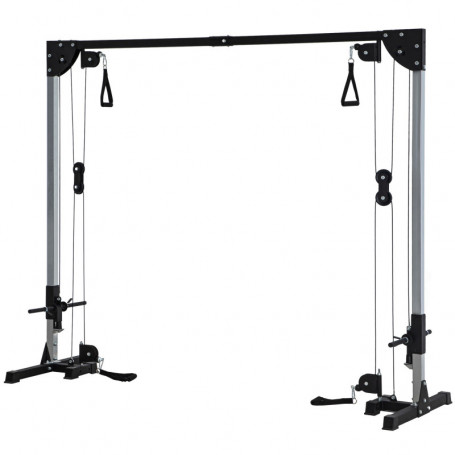 Kryssdrag/kabelcross multigym – 25 mm viktskivor, 50 kg/sida, 245×8...