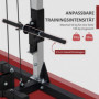 Kryssdrag/kabelcross multigym – 25 mm viktskivor, 50 kg/sida, 245×8...