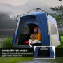 Camping Pop-Up Tält för 4 Personer Blå