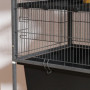 Hamsterbur 5 Nivåer med Tillbehör 88 x 48 x 150,5 cm, Mörkgrå