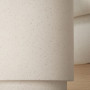 Runt Sidobord i Betongdesign Grå 37Ø x 43 cm
