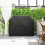 Grillöverdrag 147 x 61 x 122 cm Svart