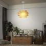 Pendellampa i Boho Chic med Hampaskärm – 177 cm