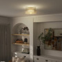 Taklampa med Kristall Design Ø32 x 16,5 cm