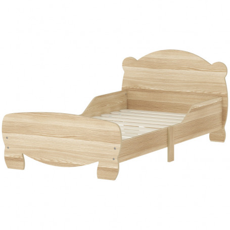 Barnsäng Björndesign 143,5 x 80 x 55 cm, naturträ