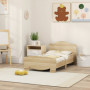 Barnsäng Björndesign 143,5 x 80 x 55 cm, naturträ