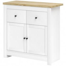 Modern Byrå med Låda och Dubbeldörrar 79 x 35 x 80cm