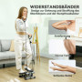 Mini Stepper med Motståndsband och  LCD-skärm Grå