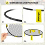SpiderBall Pro – Hopfällbart Spikeball-set för Utomhuslek