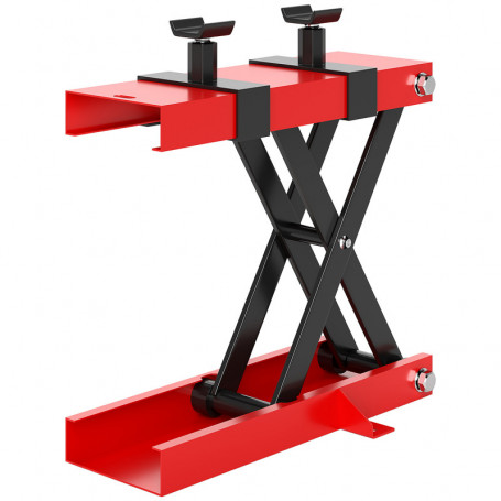 MC-lyft 500 kg 95-400 mm Höjdjusterbar 45 x 15 x 9,5-40 cm Röd