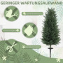 2-pack Naturtrogna Konstgjorda Cypresser 100 cm