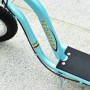 Sparkcykel - Skoter med Luftgummi Däck Ø30 cm Ljusblå 85 - 95 (H) cm