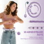 Smart Hula Hoop 76 - 113 cm Lila