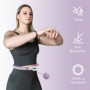 Smart Hula Hoop 76 - 113 cm Lila