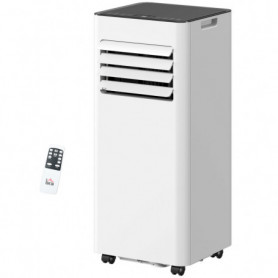 Portabel Luftkonditionering 7000 BTU med Timer, Avfuktare & Fjärrko...