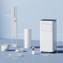 Portabel Luftkonditionering 7000 BTU med Timer, Avfuktare & Fjärrkontroll för Rum upp till 26 m²