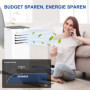 Portabel Luftkonditionering 7000 BTU med Timer, Avfuktare & Fjärrkontroll för Rum upp till 26 m²