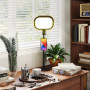 LED-bordslampa med USB & Mobilhållare – Justerbar Höjd & Färgtemperatur