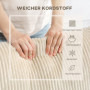 Soffa 3-sits i Manchester Beige 212 x 80 x 88 cm