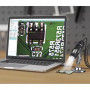 Digitalt USB-mikroskop 1600x – 2 Mpix kamera, LED-belysning, video & foto