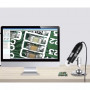 Digitalt USB-mikroskop 1600x – 2 Mpix kamera, LED-belysning, video & foto