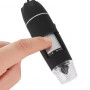 Digitalt USB-mikroskop 1600x – 2 Mpix kamera, LED-belysning, video & foto