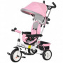 6-in-1 Trehjuling / Barnvagn 1-5 år, max 25 kg, Rosa