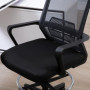 Ergonomisk Kontorsstol Hög Sits 56,5–76,5 cm med nätrygg, justerbar höjd och fotstöd