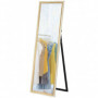 Golvspegel med tvåfärgad ram och flexibel placering – 162,6 x 53,3 cm