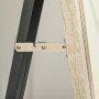 Golvspegel med tvåfärgad ram och flexibel placering – 162,6 x 53,3 cm